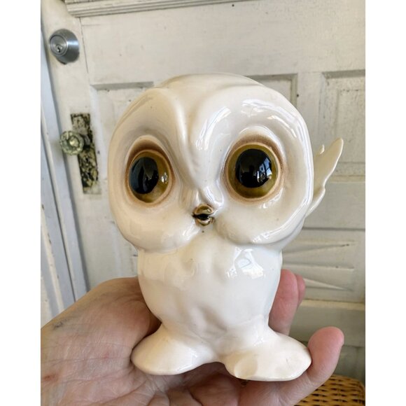 Vintage MCM Baby Snow White Big Eye Owl Anthony Freeman Mcfarlin - Picture 4 of 10